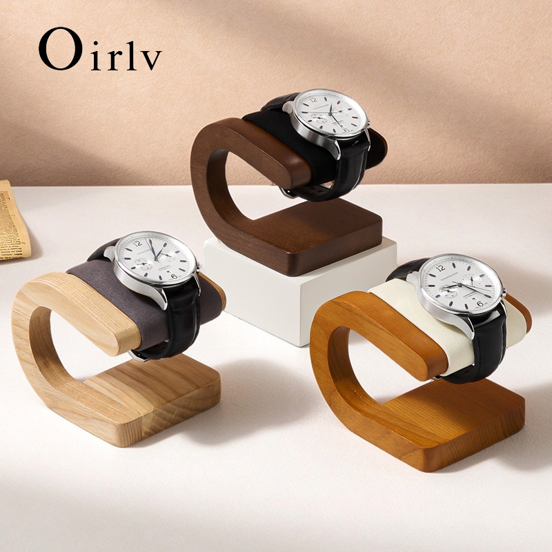 Jewelry And Watches Inc - Oirlv Ceviz Ahşap Saat Standı, Yeni
