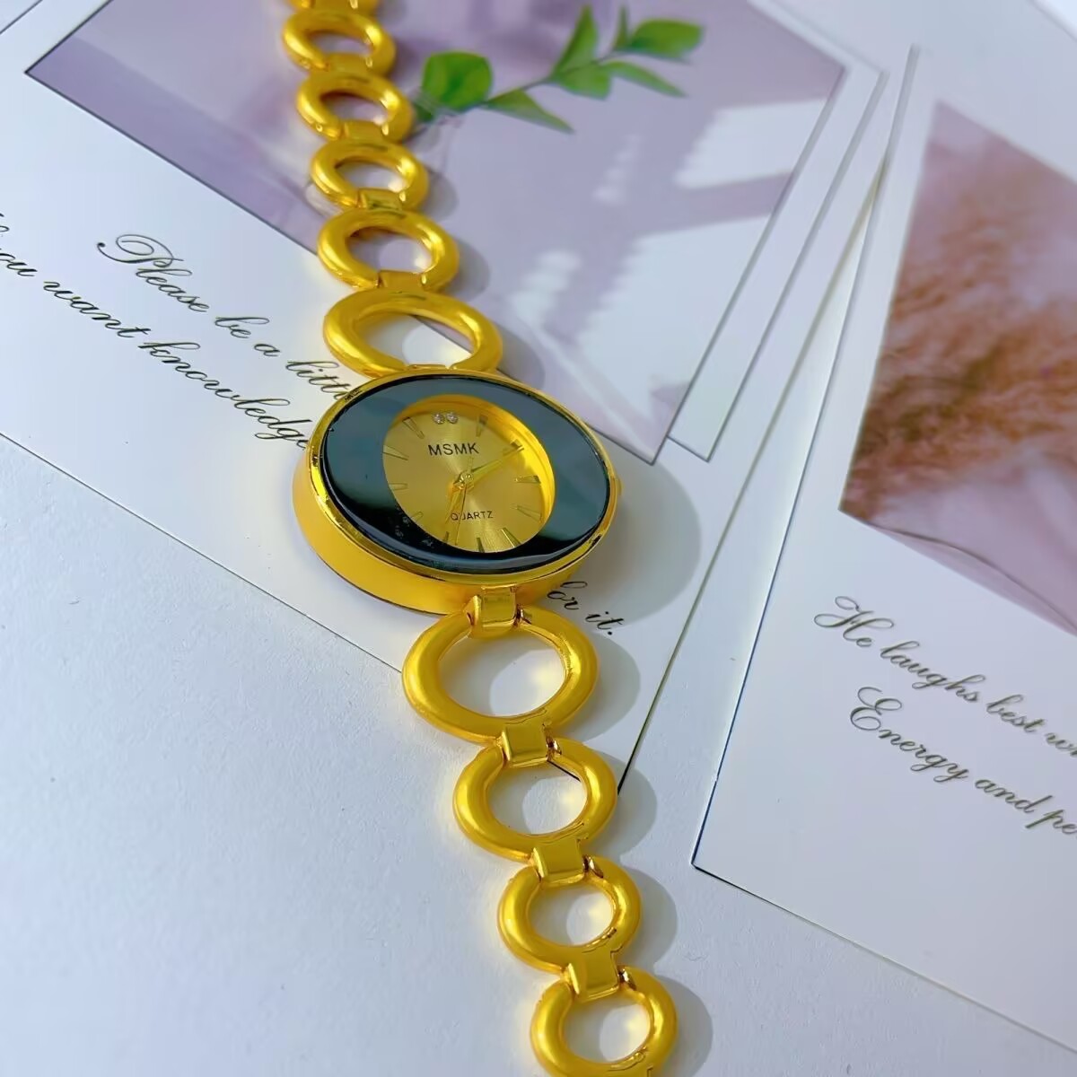 Jewelry For Watches - Yeni Amerikan 24K Altın Kaplama Izle