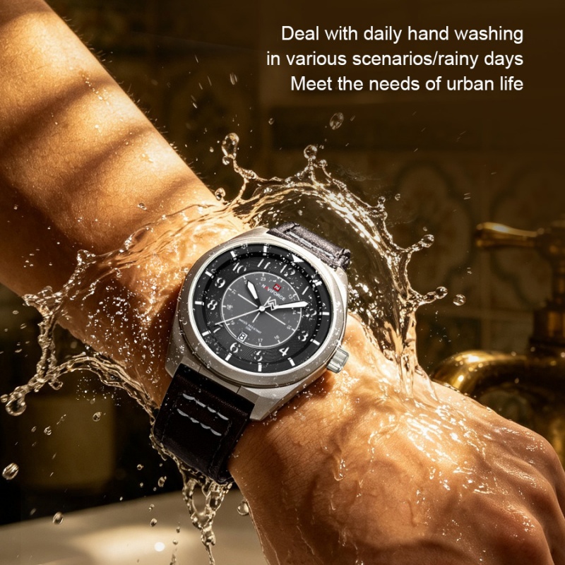 NAVIFORCE Şık Kuvars Erkek Kol - Watch Display Box incelemesi ve fiyatı