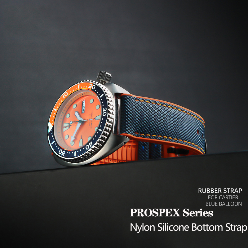 Naylon silikon alt saat kayışı - Seiko Watch Prospex incelemesi ve fiyatı