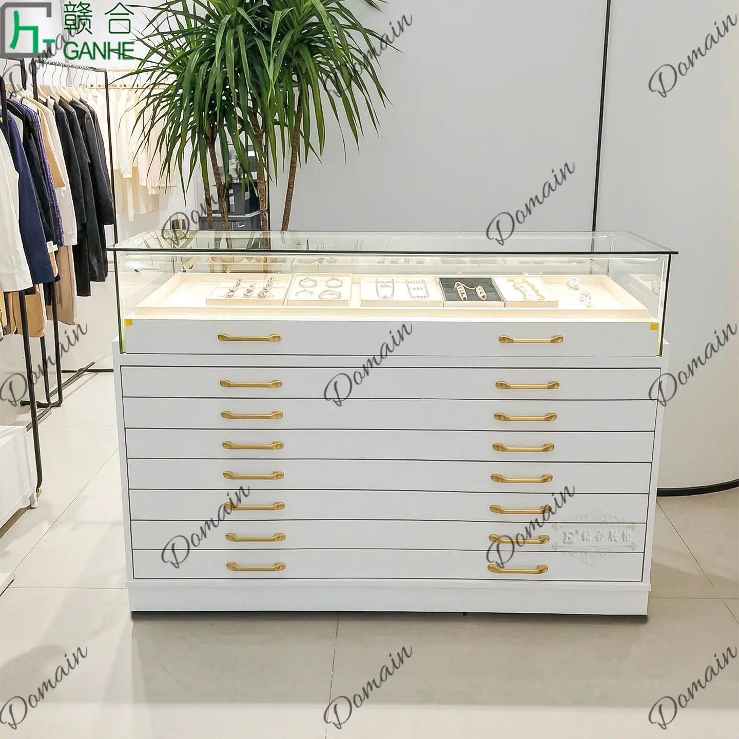 81 N Hafif lüks cam vitrin, ço - Jewelry For Watches incelemesi ve fiyatı