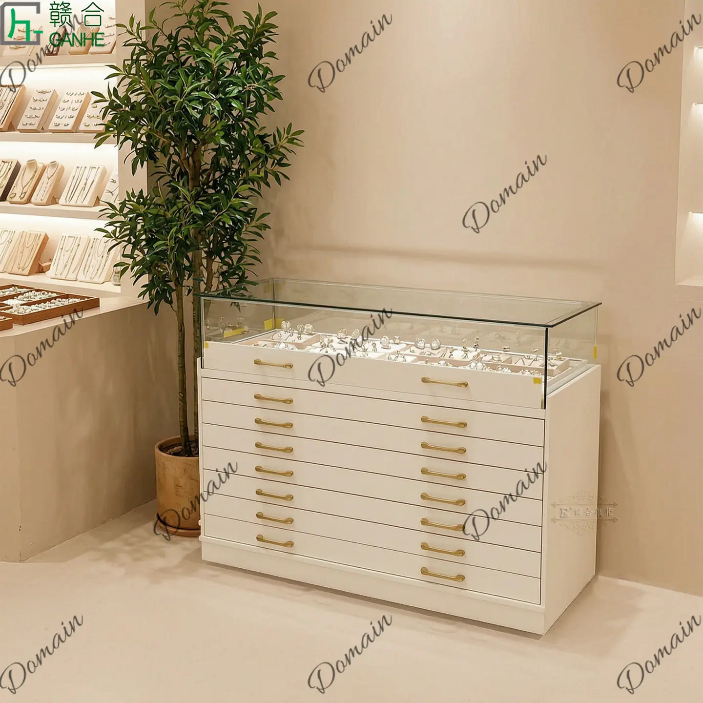 81 N Hafif lüks cam vitrin, ço - Jewelry For Watches incelemesi ve fiyatı